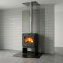 Комплект с печью Denner Fire Lumen с дровником под ключ для деревянного дома (эконом)